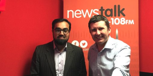 Newstalk Radio Jonathan Healy interviews Shaykh Umar Al-Qadri on the Protest against ISIS